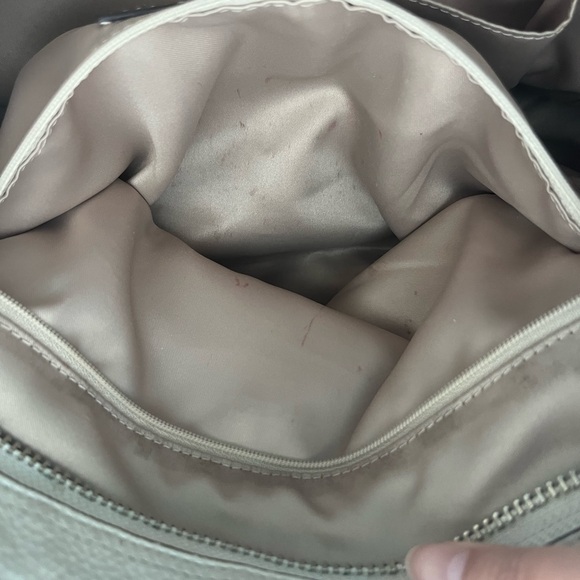 Coach Park Parchment Leather Satchel Carrie All Tote Bag - Picture 16 of 16